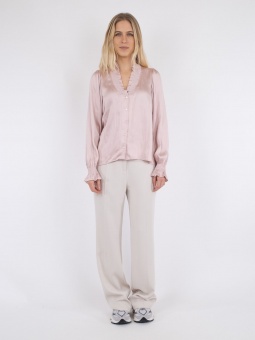 Neo Noir Brielle Satin Shirt